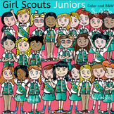 Girl Scouts Juniors-Color and B&W- 39 items!