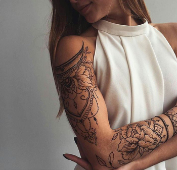 Girl tattoo wallpaper for study only by filme online | TPT