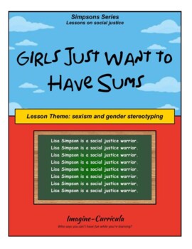 Preview of Girls Just Want to Have Sums: The Simpsons and sexism/gender stereotyping