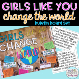 Girls Like You Change The World Bulletin Board Kit
