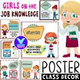 Girls on the Job Knowledge Learning for Kids Classroom Dec