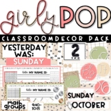 Girly POP Classroom Decor Pack