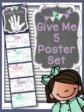 Give Me 5 Poster Set