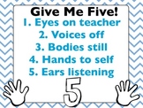 Give Me Five! Poster