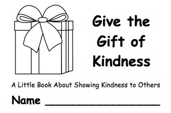 Preview of Give the Gift of Kindness Little Book