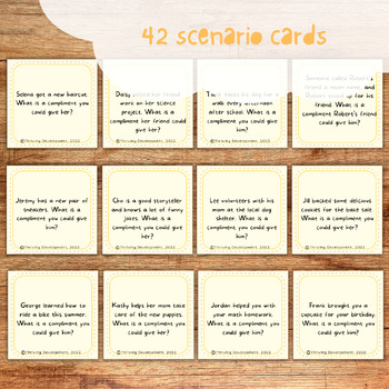 Giving & Accepting Compliments Board Game| Social Skills| Summer Themed