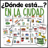 Giving Directions in Spanish map/activity: Dar y pedir direcciones