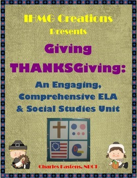 Preview of Giving THANKSGiving: A Comprehensive ELA & Social Studies Unit-Common Core
