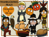 Thanksgiving Feast (Digital Clip Art)