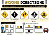 Giving directions poster
