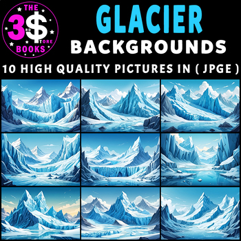 Preview of Glacier Backgrounds – 1O Pictures