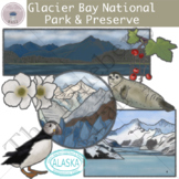 Glacier Bay National Park & Preserve Clipart Set