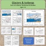 Glaciers and Icebergs  3-6 years Montessori Activities Cli