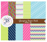 Glamping digital papers