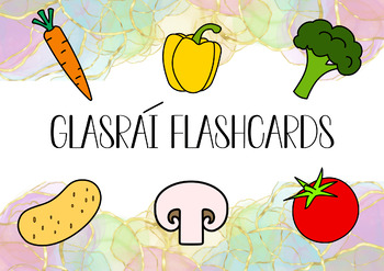 Preview of Glasraí Flashcards
