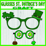 Glasses St.Patrick's Day Craft template Bulletin Board,MAK
