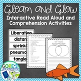 Gleam and Glow Read Aloud Activities and Worksheets
