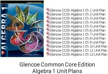 Glencoe Common Core Algebra 1 Lesson Unit Plans 12 Pdf Templates
