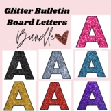 Glitter Bulletin Board Letters Bundle – Fun Classroom Decor