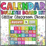 Glitter Classroom Calendar Bulletin Display Kit