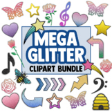 Glitter Clipart Bundle - 400 images!
