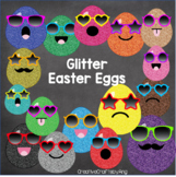 Glitter Easter Eggs | Online Teaching Reward System