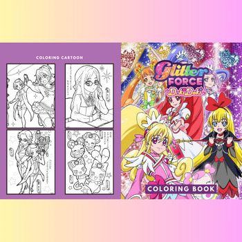 Glitter Force Printable coloring page - Download, Print or Color