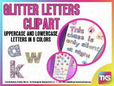 Glitter Letters Clip Art