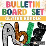 Glitter Printable Bulletin Board Border & Display Letter B