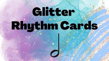 Preview of Glitter Rhythms Half Note