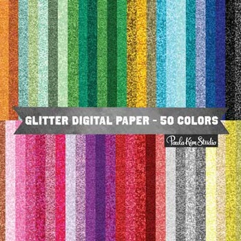 Download Glitter Digital Paper By Paula Kim Studio Teachers Pay Teachers