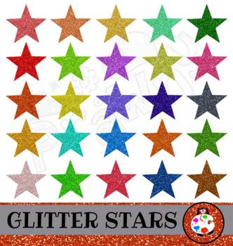 free glitter cstar clipart