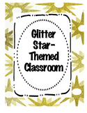 Glitter-themed Classroom Decor