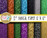 Glitter halloween Digital Paper