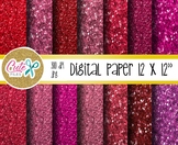 Glitter valentines day Digital Paper