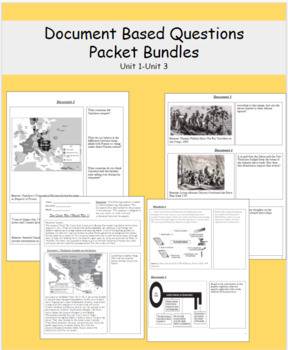 Preview of World History DBQ Packet (1600-1914)