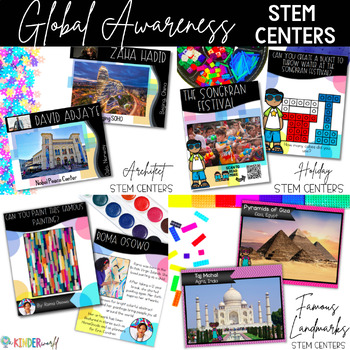 Preview of Global Awareness STEM Challenges | STEM Activities