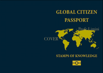 Preview of Global Citizen Passport Greeting Card Farewell Card Postcard Design