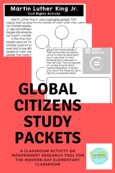 Preview of Global Citizen Study Packets