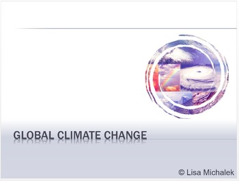 Preview of Global Climate Change PowerPoint Presentation Lesson Plan