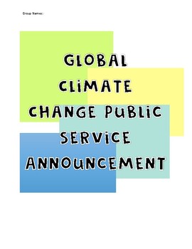 Preview of Global Climate Change Public Service Announcement