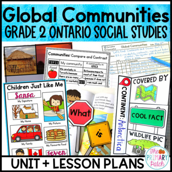 Preview of Global Communities Grade 2 Ontario Social Studies