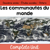 Global Communities-Grade 2 Ontario Social Studies in French