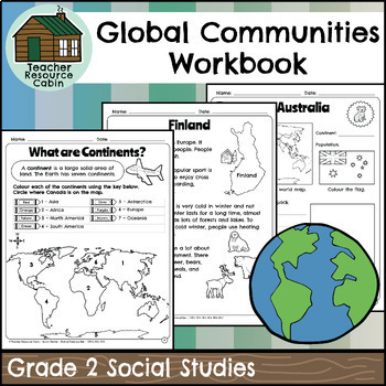 Preview of Global Communities Workbook (Grade 2 Social Studies)