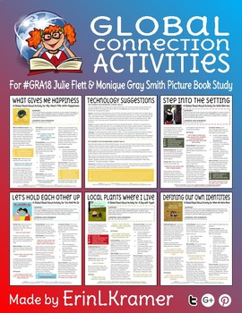 Preview of Global Connection Activities for Global Read Aloud #GRA18