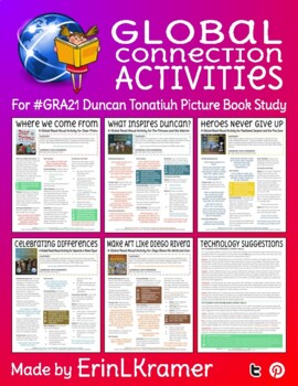 Preview of Global Connection Activities for Global Read Aloud #GRA21
