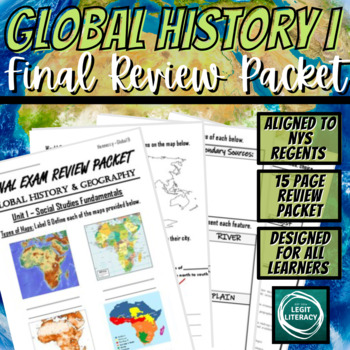 Preview of Global History Final Review Packet