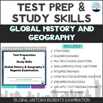 Preview of Global History & Geography: Test Preparation and Study Skills (Regents)