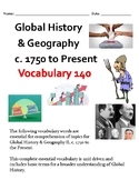 Global History II (1750 - Present) - Complete Essential Vo