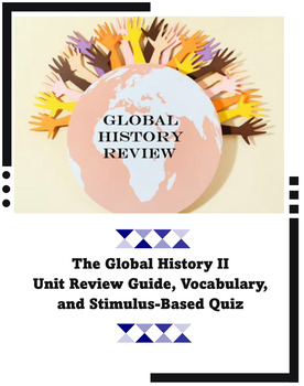 Preview of Global History II - Human Rights Violations & Genocide Review Guide & Quiz